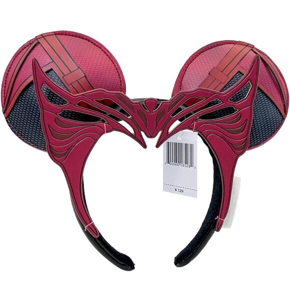 Halloween Mouse Ear Headbands Red Cosplay Hair Accessories for Women Girls
